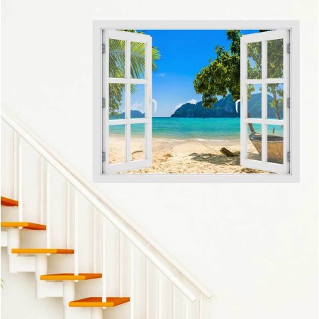 Phi Phi sziget - 3D hatású ablakos matrica