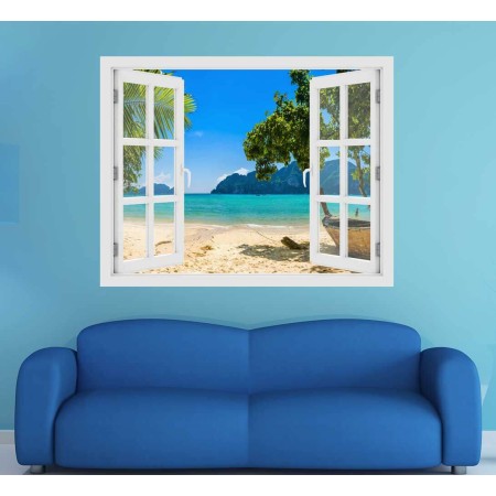Phi Phi sziget - 3D hatású ablakos matrica