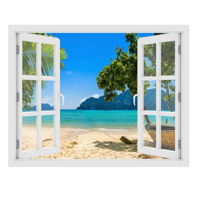 Phi Phi sziget - 3D hatású ablakos matrica