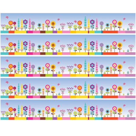 Sokszínű - Nyomtatott bordűr matrica