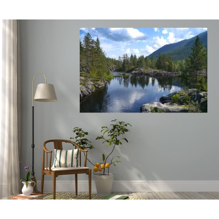  Gyönyörű erdei patak - Nyomtatott poszter