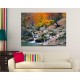 Színes hegyi patak - Nyomtatott poszter