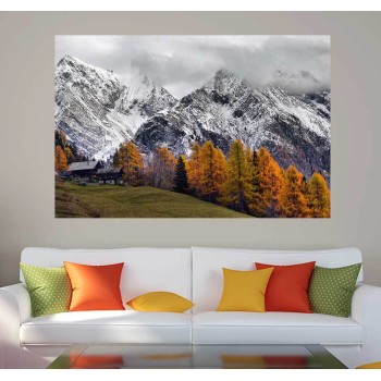 Ködös hegyek - Nyomtatott poszter