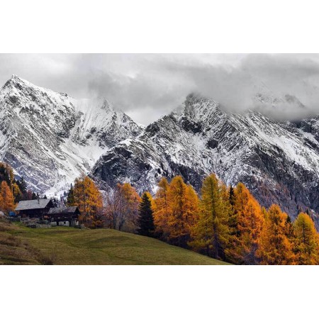 Ködös hegyek - Nyomtatott poszter