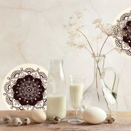 Csempe matrica - Henna - 4 darab