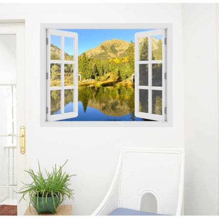 Békés hegység, Colorado- 3D hatású ablakos matrica