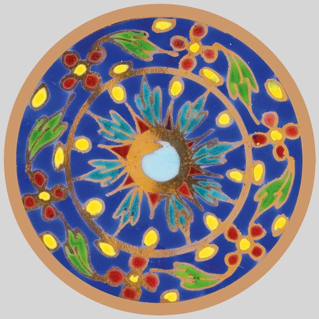 Csempe matrica - Nyár - 4 darab