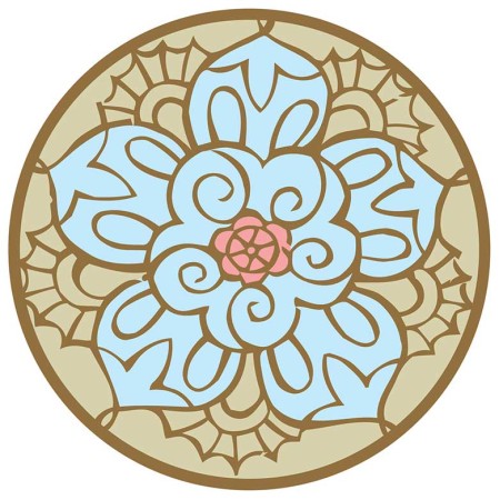 Csempe matrica - India - 4 darab