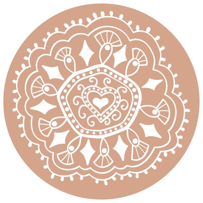 Csempe matrica - Föld - 4 darab