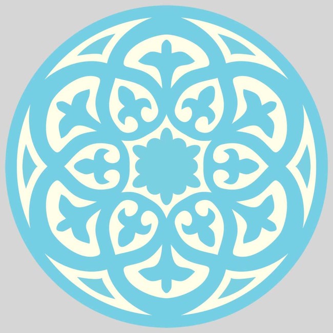 Csempe matrica - Delos - 4 darab