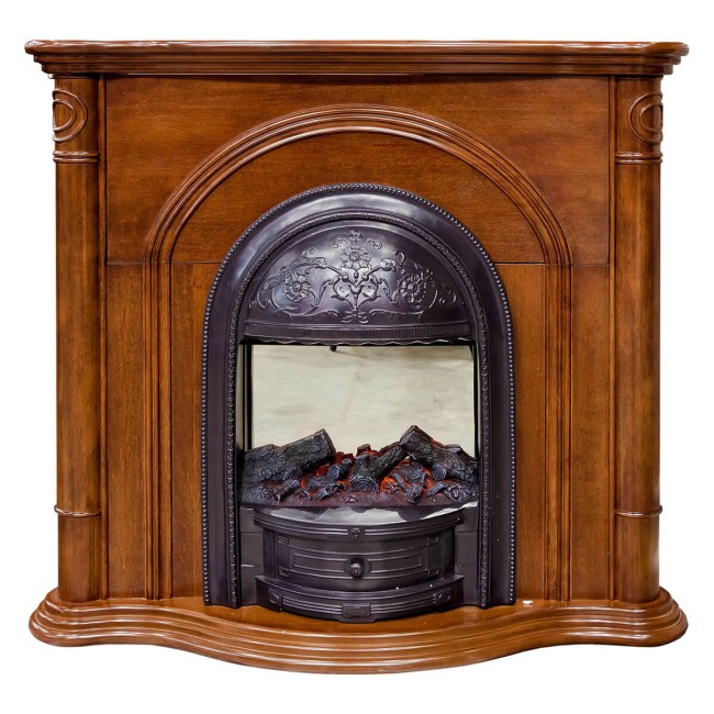 Rusztikus kandalló - 3D hatású nyomtatott matrica