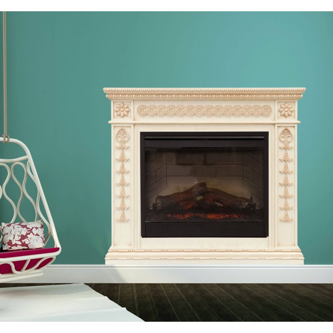 Klasszikus kandalló - 3D hatású nyomtatott matrica