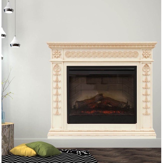 Klasszikus kandalló - 3D hatású nyomtatott matrica