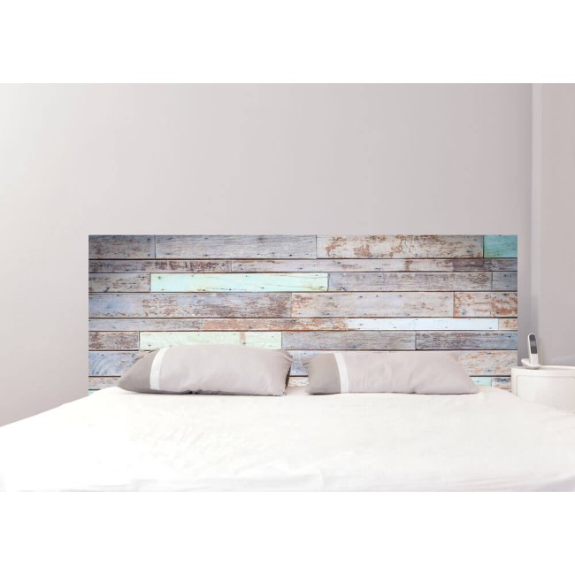 Ágy támla - Színes matrica 