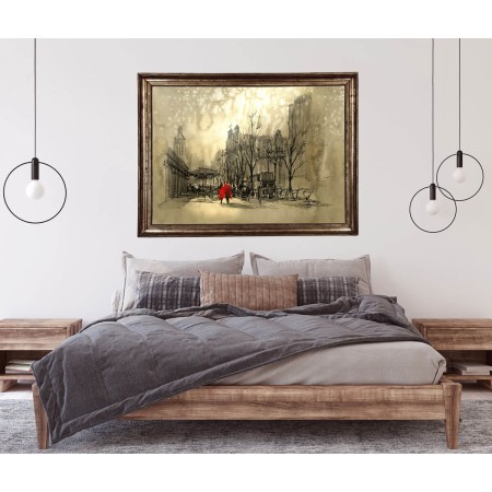 Kedves Szívek Napja- festmény hatású 3D matrica