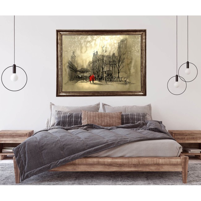 Kedves Szívek Napja- festmény hatású 3D matrica