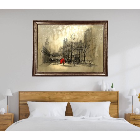 Kedves Szívek Napja- festmény hatású 3D matrica