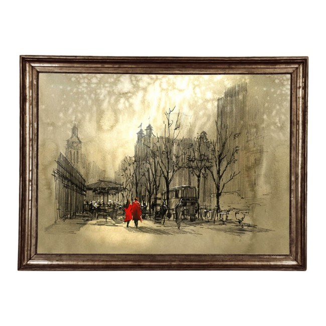 Kedves Szívek Napja- festmény hatású 3D matrica