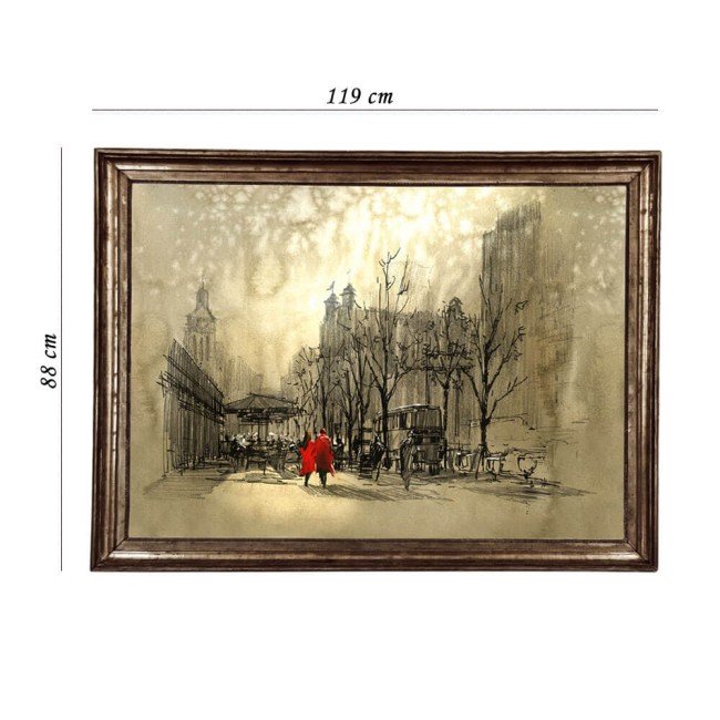 Kedves Szívek Napja- festmény hatású 3D matrica