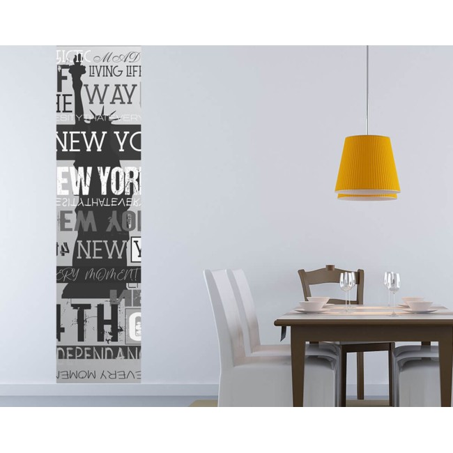 Fotótapéta - New York Vintage Banner - 60x240