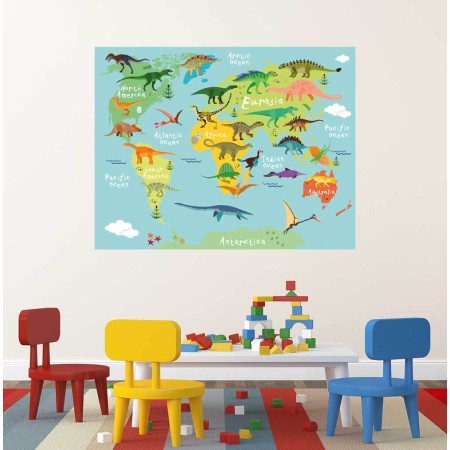 A dinoszauruszok világa - Nyomtatott matrica