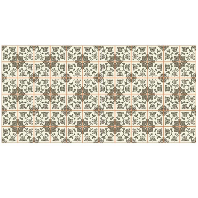 Csempe matrica - Azulejo - 72 darab 10x10 cm