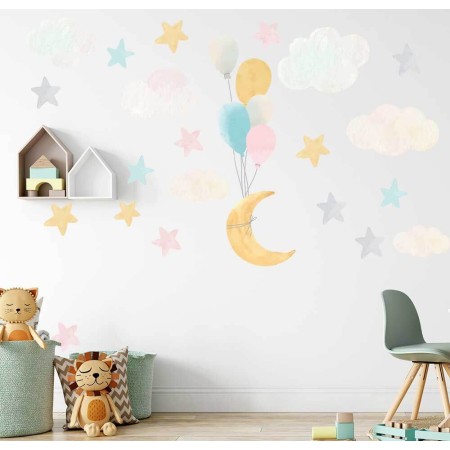 Akvarell - Színes matrica csomag