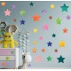 Akvarell csillagok - Nyomtatott matrica
