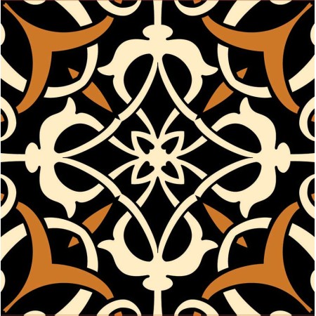 Csempe matrica - Fractal - 4 darab