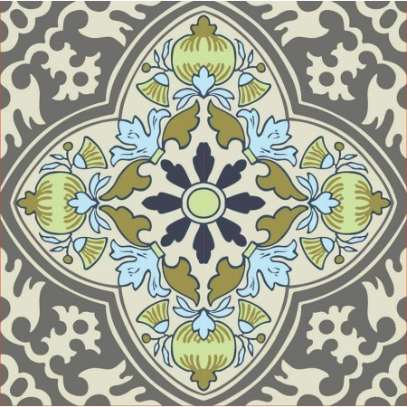 Csempe matrica - Greybuds - 4 darab