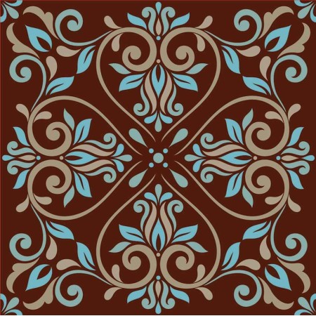 Csempe matrica - Kávé - 4 darab