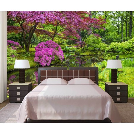 Fotótapéta - Színes kert