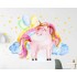 Akvarell unikornis - Nyomtatott matrica