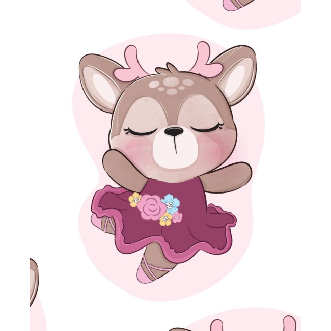 Fotótapéta - Aranyos balerina - 60x240