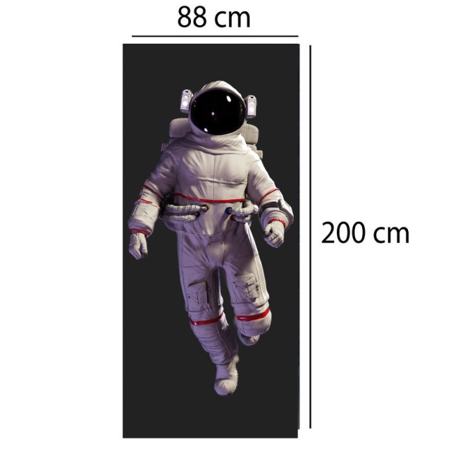 Ajtó matrica - Űrhajós