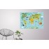 Világtérkép 2 - Színes Matrica