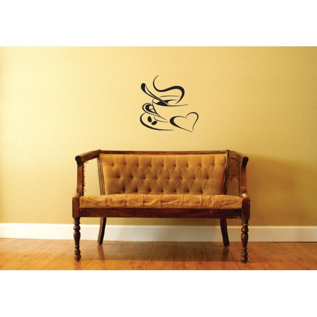 Kávés csésze - PVC fólia matrica