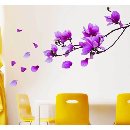 Lila magnólia - Nyomtatott matrica