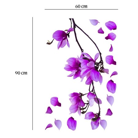 Lila magnólia - Nyomtatott matrica