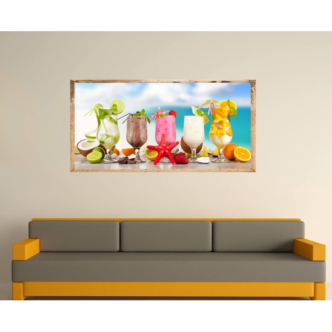 Koktélok - Nyomtatott poszter 