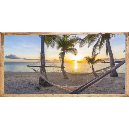 Naplemente a tengerparton - Nyomtatott poszter 