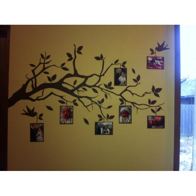 Minden ág egy emlék - Falmatrica / Faltetoválás -