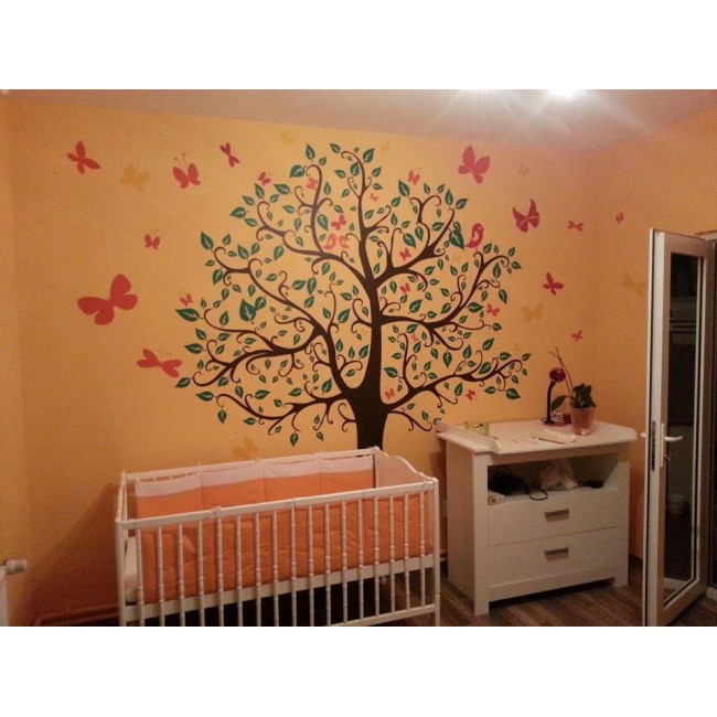 Életfa - Falmatrica / Faltetoválás