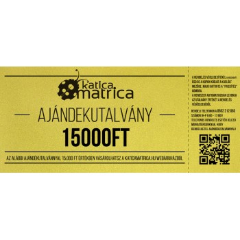 Ajándék kártya 15000FT