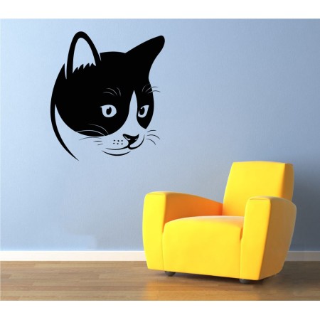 Cica fej - Falmatrica / Faltetoválás