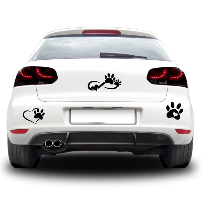 Autós matrica - Tappancs love (csomag)