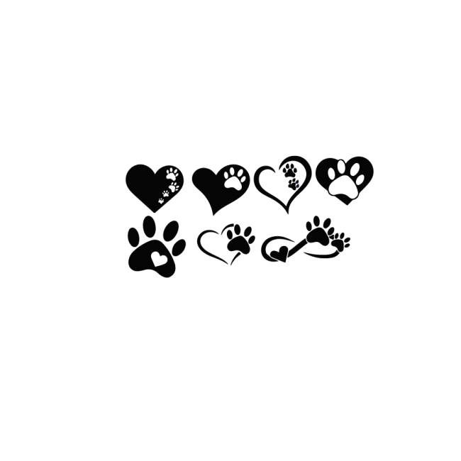 Autós matrica - Tappancs love (csomag)