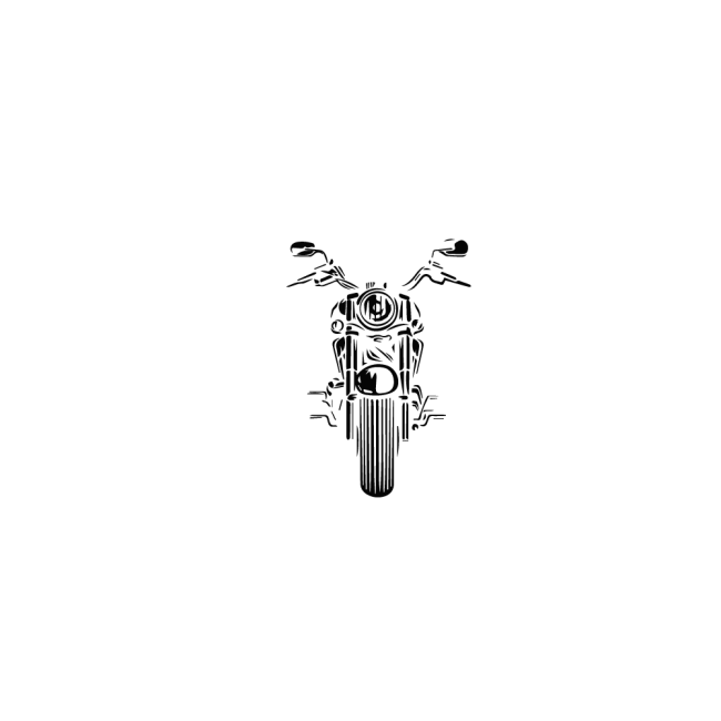 Menő motor - Falmatrica / Faltetoválás -