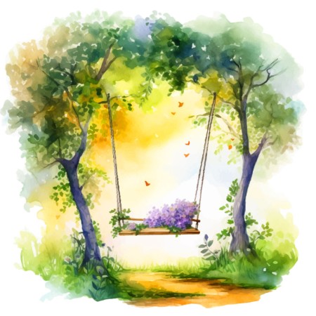 A nyugalom szigete - Színes nyomtatott matrica