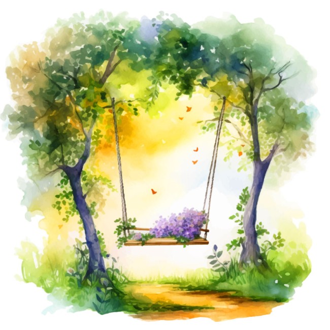 A nyugalom szigete - Színes nyomtatott matrica